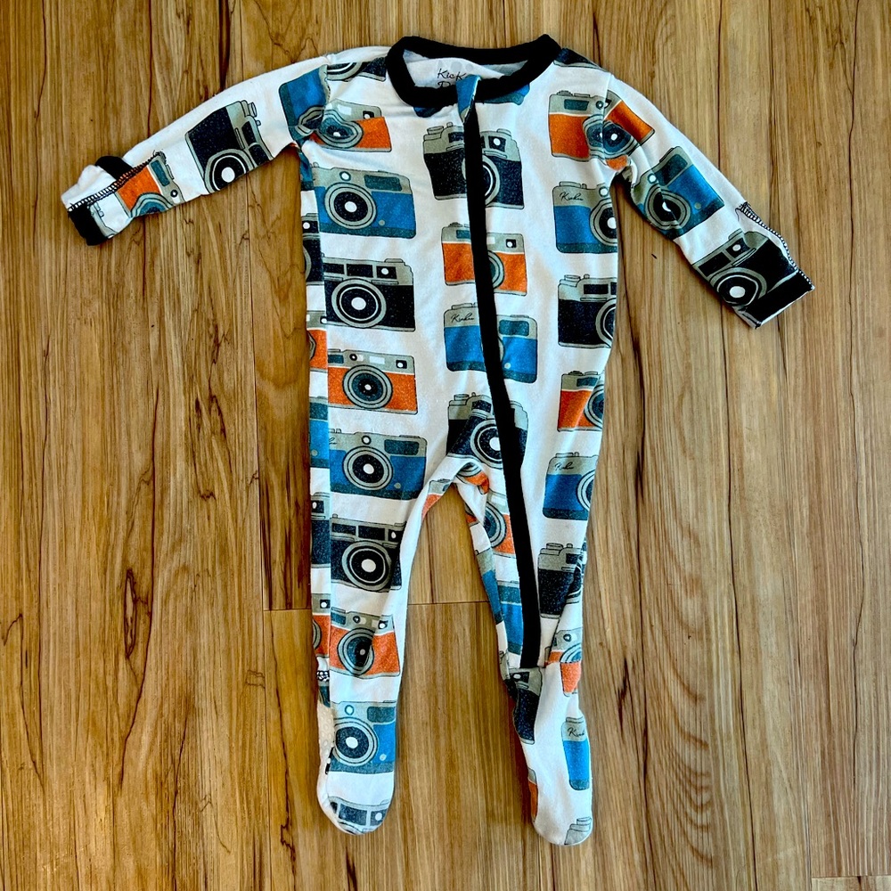 Kickee pants footie PJ’s 3-6 months
